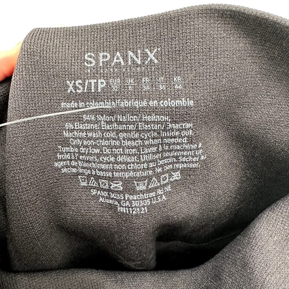SPANX NWT Look at me Now Seamless Leggings in Black // XS - Picture 8 of 12